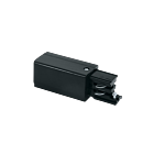 GENIUS SQUARE Einspeiser Schutzleiter links schwarz