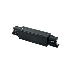GENIUS SQUARE Verbinder mit Mitteleinspeiser schwarz