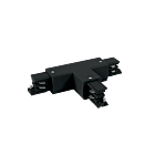 GENIUS SQUARE T-Verbinder, Schutzleiter links schwarz