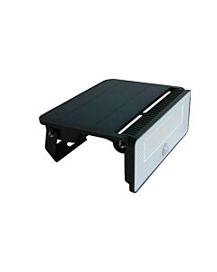 Solarleuchte DOMO LED 12W 4000K 1600Nlm 2x2200mAh schwarz