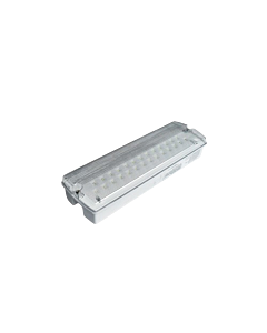Notl. BARA LED 3h Dauer 4W/230V 6000K 400Nlm IP20 weiß Autotest inkl. 3 Piktogrammen L=352mm