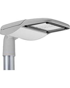 Straßenl. AUVA LED 12,5W/230V 3000K 1840Nlm IP66 hellgrau (RAL7035)